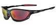 SOS Tech Extreme Sports Evolution Eyewear - Black Flash w/Black Red Lens
