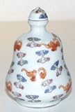 Bats ~ Porcelain Snuff Bottle