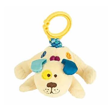 Mary Meyer Brainy Baby Wild N Wiggly Plush Hold Along Toy Doggy