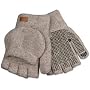 Knit Convertible Mittens with Dots