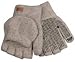 Knit Convertible Mittens with Dots - Free Shipping