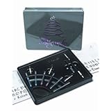 Parker 35979 Calligraphy Gift Set, Four Nib Selections, Six Ink Cartridges, Blue, Black, Red