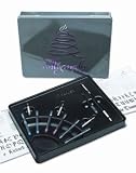 Parker 35979 Calligraphy Gift Set, Four Nib Selections, Six Ink Cartridges, Blue, Black, Red
