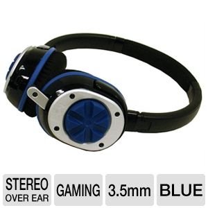 Nox Audio Specialist Headset and Negotiator Adapter Bundle - Blue