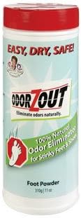 Odorzout Af310 Foot Odor Control Powder, 11 Oz (Pack of 12)