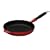 Le Creuset Cast Iron Satin Black Interior Frying Pan, Cerise, 26 cm