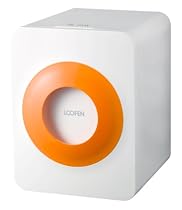 LOOFEN 温風乾燥式 エコ 生ごみ処理機 ホワイト/オレンジ LF-07