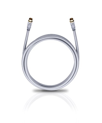 Oehlbach Transmission Max S 220 Sat-Kabel 2,20m silber