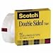  : 3M Scotch(R) 665 Double-Sided Permanent Tape, Refill Roll, 1/2in. x 900in.