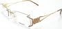 Ladie's Versace 1080-B 1080B 1151 Gold Frame Eyeglasses