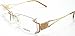 Ladie's Versace 1080-B 1080B 1151 Gold Frame Eyeglasses