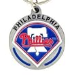 Philadelphia Phillies Zinc Team Logo Keychain