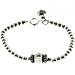 Beaded Baby Girl or Boy Bracelet in Sterling Silver