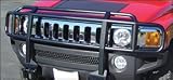 RealWheels Black Powder Coated Stainless Steel Double Tier Brush Guard - Without Inserts, for the 2006 Hummer H3