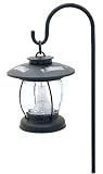 Woods Industries 95763 Moonrays Mariner Single Hanging Black Solar Fixture