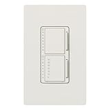 Lutron MA-L3T251-WH Maestro 300 Watt Single Pole Dimmer And Timer Switch, White