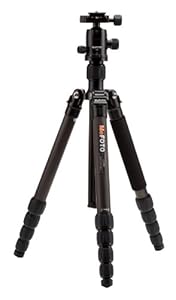 Mefoto C2350Q2K GlobeTrotter Carbon Fiber Travel Tripod Kit (Black)