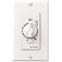 Intermatic FD60MHW 60-Minute Spring Loaded Wall Timer, White