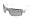 0OQZ Shiny Silver White (SF Black Mirror Lens)