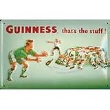 Guinness Metal Sign - Rugby - 8" x 12" (Size 7)