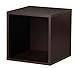 Foremost 340009 Modular 5-in-1 Shelf Cube Storage System, Espresso