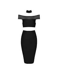 Off the Shoulder Nylon/Rayon/Spandex Mesh Cocktail Bandage Dress/Bodycon Dress/Club Dress/Prom Dress/Party Dress 