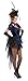 Rubie's Costume Victorian Raven Showgirl Dress