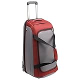 Case Logic 29 Lightweight Rolling Duffel - Exclusive Offer (Red/Gray)