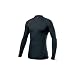CRAFT Men's Zero Extreme Long Sleeve Crewneck,Black/Lava,Medium
