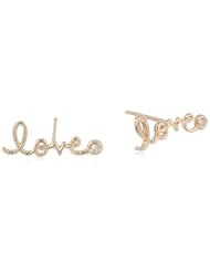 Shy by Sydney Evan Love Stud Earrings with Diamond Bezel