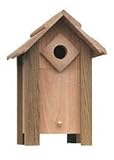 New Schrodt Nesting Box Large Accommodate Bluebirds Finches And Tree Swallows High Quality