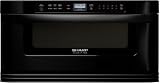 Sharp 30 Microwave Drawer, Auto, Black - Model KB6025MK INSIGHT Microwave Drawer