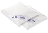 NOBEL HOUSE Doppelpack - zwei Kopfkissen 80x80 cm