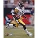Santonio Holmes Autograph 8X10 Photo (WHITE JERSEY)