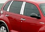 Chrome B Pillars Chrysler PT Cruiser 2001-2008 Exterior Parts - B-pillars Trim - Chrome Pillars