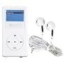 Supersonic SC920FMWH 256MB MP3 and WMA Player with FM Radio & Earphones - White (1 Each)