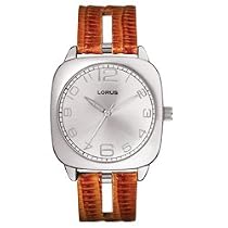 Lorus Ladies Brown Leather Strap Watch LR3007