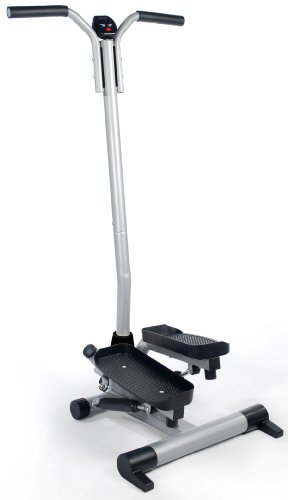 Ultrasport Power Stepper mit Haltegriff und Computer, chrom, 330300000002 Preisvergleich