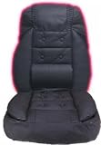 Neon Lighted Racing Universal Bucket Seat Cover - Black/Red