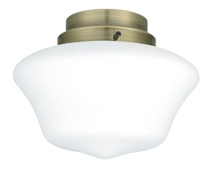 Fanimation Fans G322wh Accessory 9 Replacement Glass White