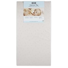 Simmons Kids Harmony 88 Coil Baby, Crib, and Toddler Mattress