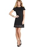 MICHAEL Michael Kors Dress, Short Sleeve Grommet Accents
