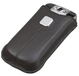 RIM (OEM) Leather Pocket for BlackberryÂ® Pearl 8220 - Black HDW-18958-001