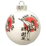 31eLWrRgFeL. SL160  Martial Arts Ornament Balls   TKD Side Kick