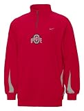 Ohio State Buckeyes Nike 1/4 Zip Ribbed Pullover