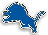 Detroit Lions 12 Logo Car Magnet