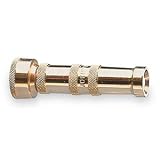 Adjustable Twist Nozzle,Solid Brass Westward 1HLV6
