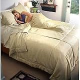 Review DreamSacks  / DreamSacks - SCCV300-WHI - Seamless Silk Comforter Cover - White - Full/Queen
