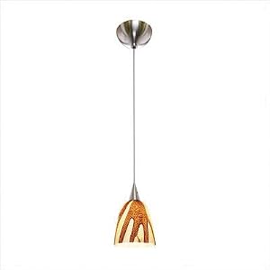 Tungsten Pendant with Safari Glass Finish: Bronze, Glass Color: Lava by Access Lighting