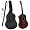 38 Coffee Acoustic Guitar Starter Package, Guitar, Gig Bag, Strap, & DirectlyCheap(TM) Translucent Blue Medium Guitar Pick (CF-GA381)